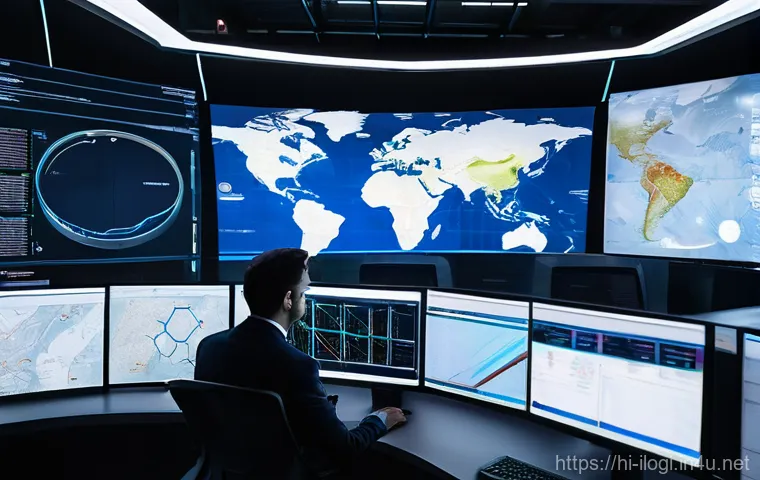 국제물류사로서의 경력 쌓는 방법 - **Prompt 1: Global Logistics Hub at Dawn**
    "A majestic, wide-angle shot of a massive container p...