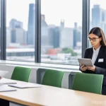 국제물류사 자격증 공부 방법 추천 - **Prompt 1: "Focused Professional Learning"**
    A diverse group of young adults, aged 20-30, are d...